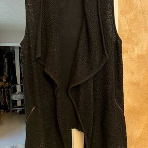 Say What? Black Women's Cardigan Vest